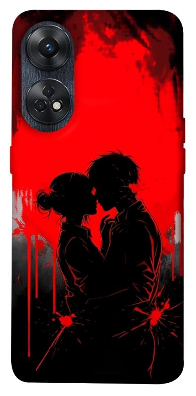 Чехол itsPrint Silhouette couple для Oppo Reno 8 T 4G, любовь, купить оптом с доставкой