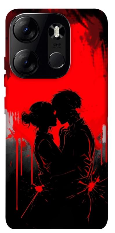 Чехол itsPrint Silhouette couple для Tecno Spark Go 2023, любовь, купить оптом с доставкой