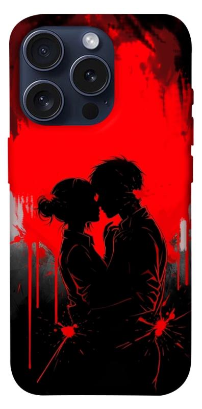 Чехол itsPrint Silhouette couple для Apple iPhone 15 Pro (6.1"), любовь, купить оптом с доставкой