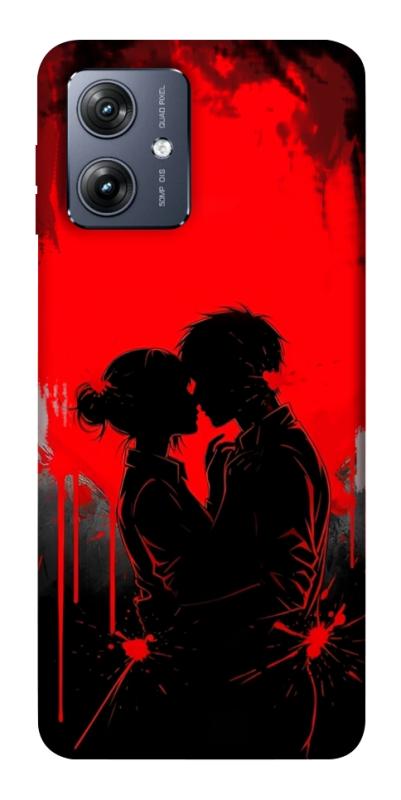 Чехол itsPrint Silhouette couple для Motorola Moto G54, любовь, купить оптом с доставкой