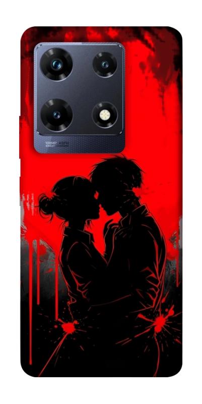 Чехол itsPrint Silhouette couple для Infinix Note 30 Pro, любовь, купить оптом с доставкой