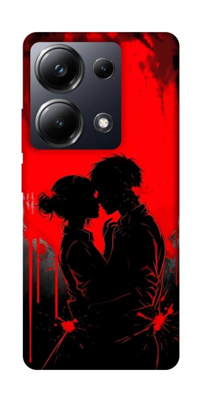 Чехол itsPrint Silhouette couple для Xiaomi Redmi Note 13 Pro 4G, любовь, купить оптом с доставкой