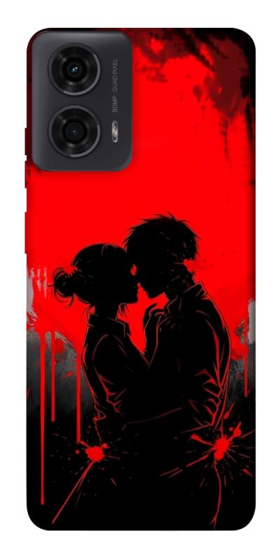 Чехол itsPrint Silhouette couple для Motorola Moto G24, любовь, купить оптом с доставкой