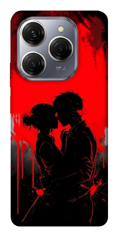 Чехол itsPrint Silhouette couple для TECNO Spark 20 Pro, любовь, купить оптом с доставкой