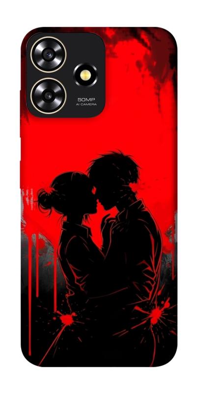 Чехол itsPrint Silhouette couple для ZTE Blade A73 4G, любовь, купить оптом с доставкой