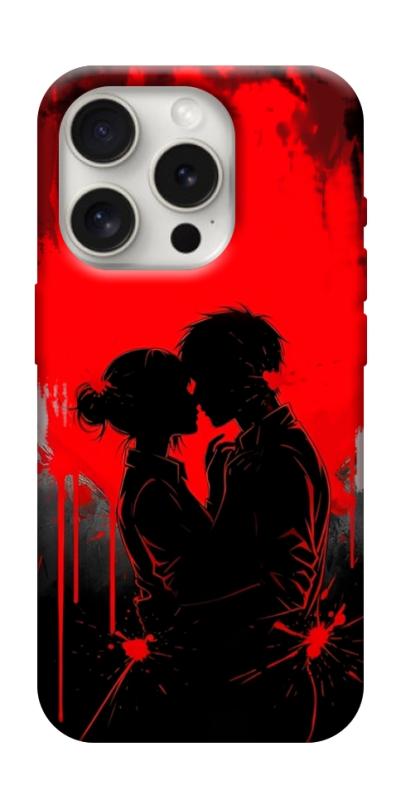 Чехол itsPrint Silhouette couple для Apple iPhone 16 Pro Max (6.9"), любовь, купить оптом с доставкой