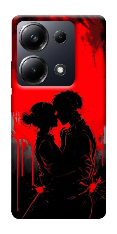 Чехол itsPrint Silhouette couple для Xiaomi Redmi 13 4G / Poco M6 4G, любовь, купить оптом с доставкой