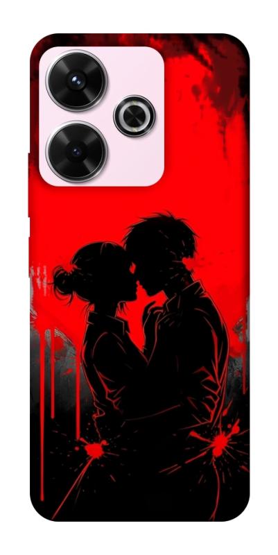 Чехол itsPrint Silhouette couple для Xiaomi Redmi 13 4G / Poco M6 4G, любовь, купить оптом с доставкой