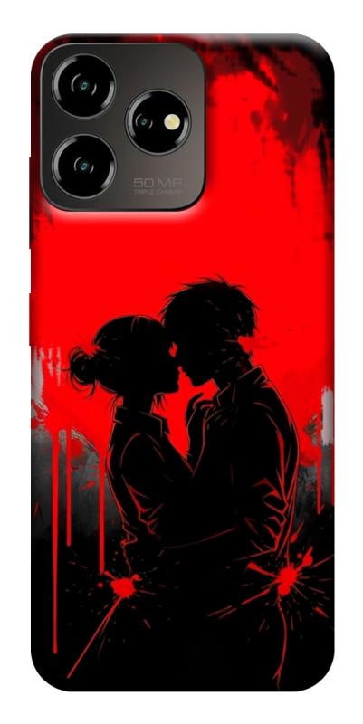 Чехол itsPrint Silhouette couple для ZTE Blade V50 Desing 4G, любовь, купить оптом с доставкой