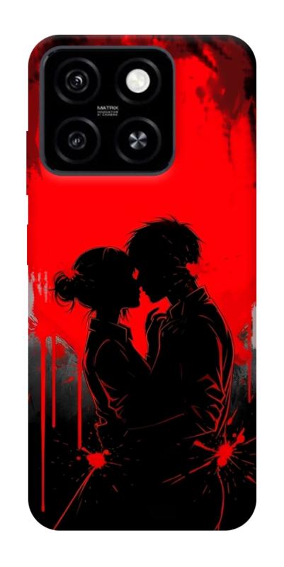Чехол itsPrint Silhouette couple для ZTE Blade A55 4G, любовь, купить оптом с доставкой