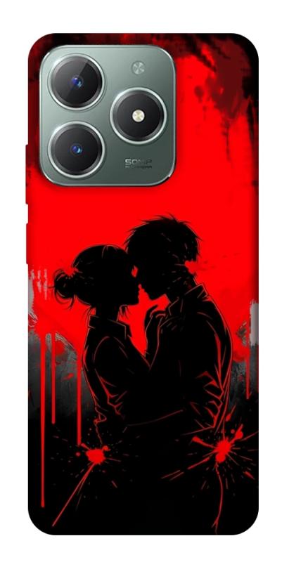 Чехол itsPrint Silhouette couple для Realme C61 4G, любовь, купить оптом с доставкой