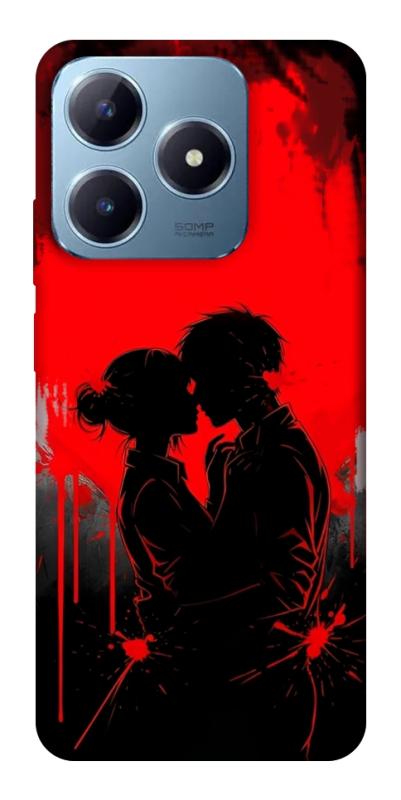 Чехол itsPrint Silhouette couple для Realme C63 4G, любовь, купить оптом с доставкой