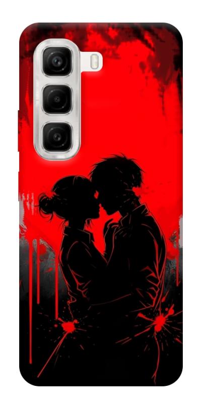 Чехол itsPrint Silhouette couple для Infinix Hot 50 4G, любовь, купить оптом с доставкой