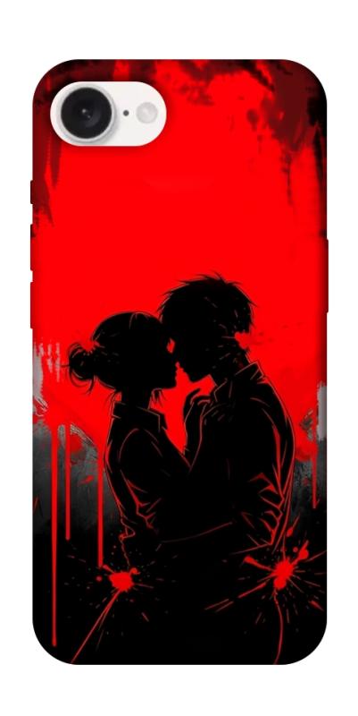 Чехол itsPrint Silhouette couple для Apple iPhone 16e (6.1"), любовь, купить оптом с доставкой