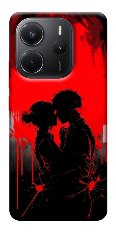 Чохол itsPrint Silhouette couple для Xiaomi Redmi Note 14 4G (Int. version), кохання, купити оптом з доставкою