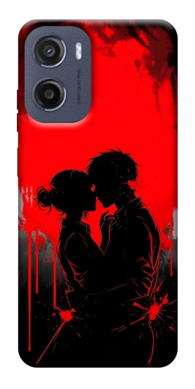 Чехол itsPrint Silhouette couple для Motorola Moto G05, любовь, купить оптом с доставкой