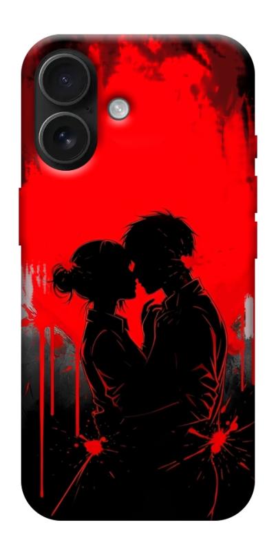Чехол itsPrint Silhouette couple для Apple iPhone 17 (6.3"), любовь, купить оптом с доставкой