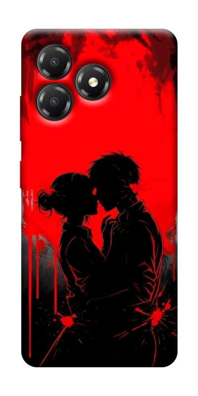 Чохол itsPrint Silhouette couple для ZTE Blade A36, кохання, купити оптом з доставкою