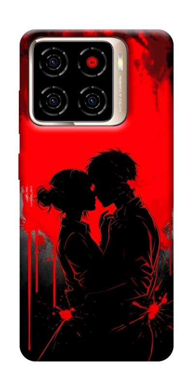 Чехол itsPrint Silhouette couple для ZTE Blade A56, любовь, купить оптом с доставкой
