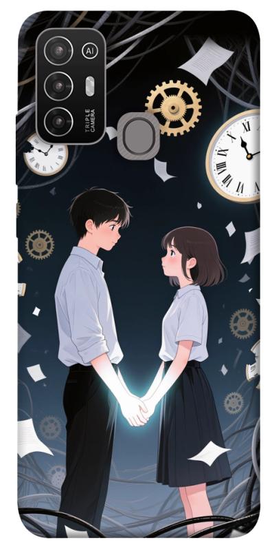 Чехол itsPrint Time of love для ZTE Blade A52, любовь, купить оптом с доставкой
