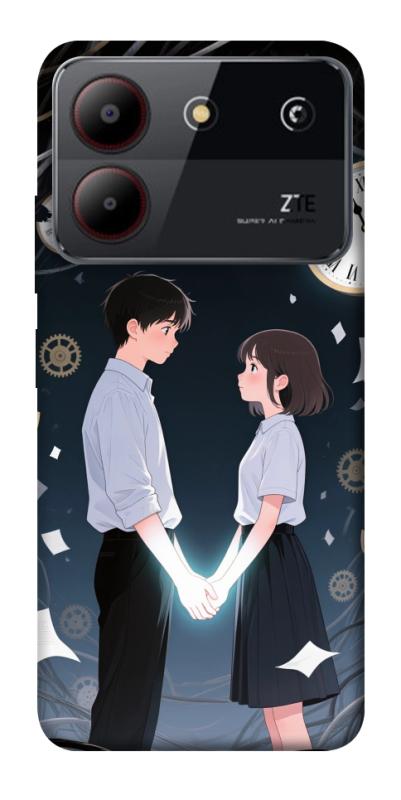 Чехол itsPrint Time of love для ZTE Blade A54 4G, любовь, купить оптом с доставкой