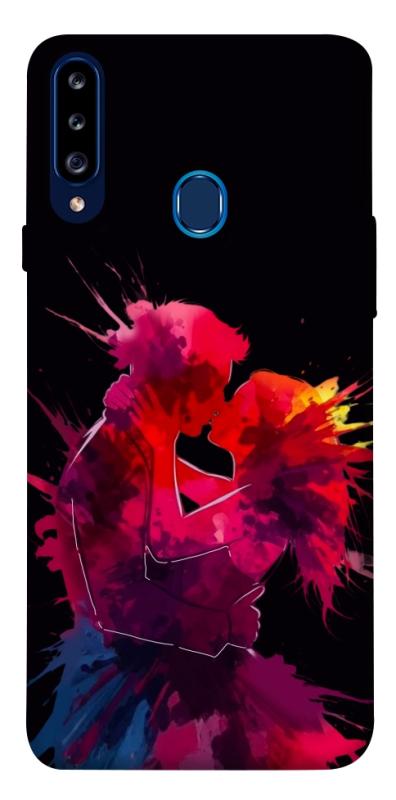 Чехол itsPrint Abstract couple для Samsung Galaxy A20s, любовь, купить оптом с доставкой