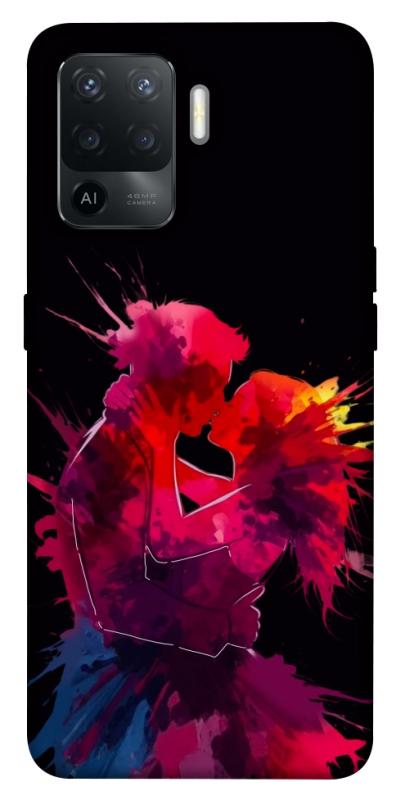 Чехол itsPrint Abstract couple для Oppo Reno 5 Lite, любовь, купить оптом с доставкой