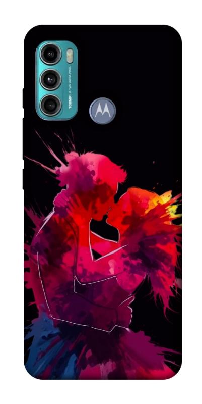 Чохол itsPrint Abstract couple для Motorola Moto G60, кохання, купити оптом з доставкою