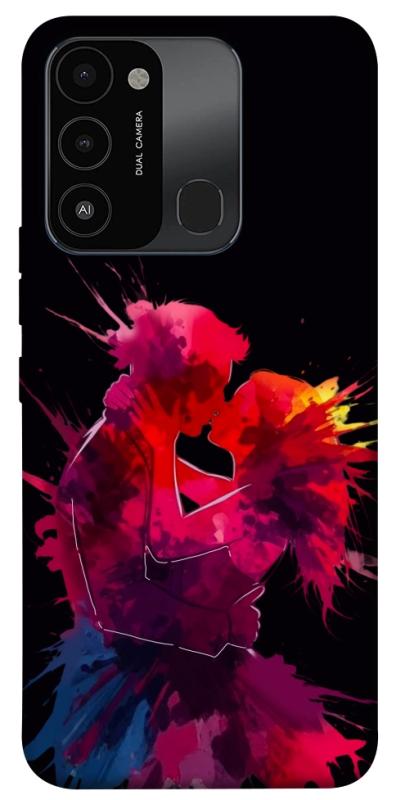Чехол itsPrint Abstract couple для TECNO Spark 8C, любовь, купить оптом с доставкой