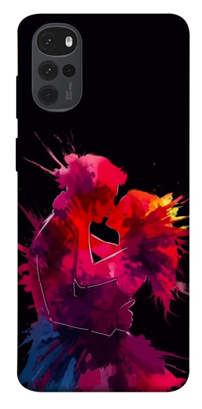 Чехол itsPrint Abstract couple для Motorola Moto G22, любовь, купить оптом с доставкой