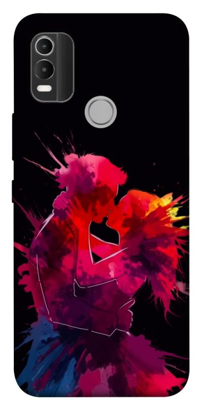 Чехол itsPrint Abstract couple для Nokia C21 Plus, любовь, купить оптом с доставкой