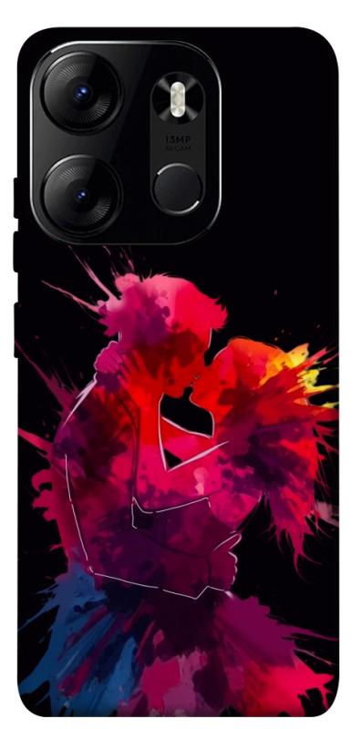 Чехол itsPrint Abstract couple для Tecno Spark Go 2023, любовь, купить оптом с доставкой