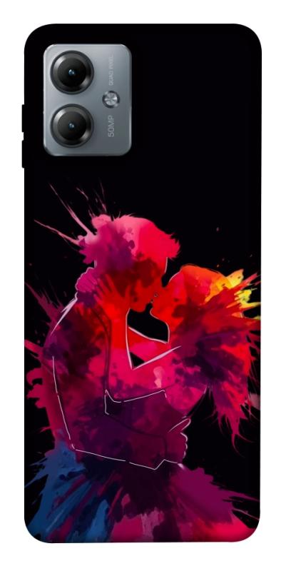 Чехол itsPrint Abstract couple для Motorola Moto G14, любовь, купить оптом с доставкой