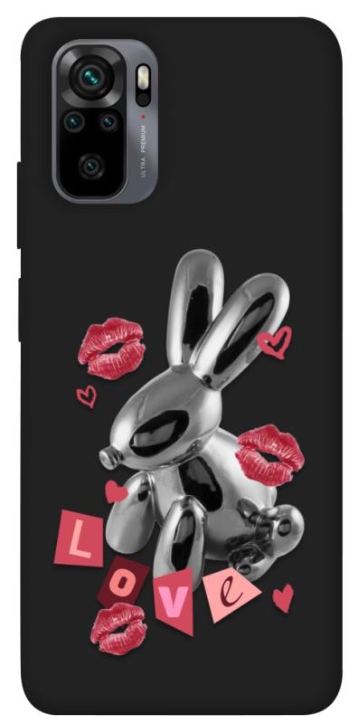 Чехол itsPrint Metal bunny для Xiaomi Redmi Note 10 / Note 10s, любовь, купить оптом с доставкой