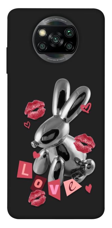 Чехол itsPrint Metal bunny для Xiaomi Poco X3 NFC / Poco X3 Pro, любовь, купить оптом с доставкой