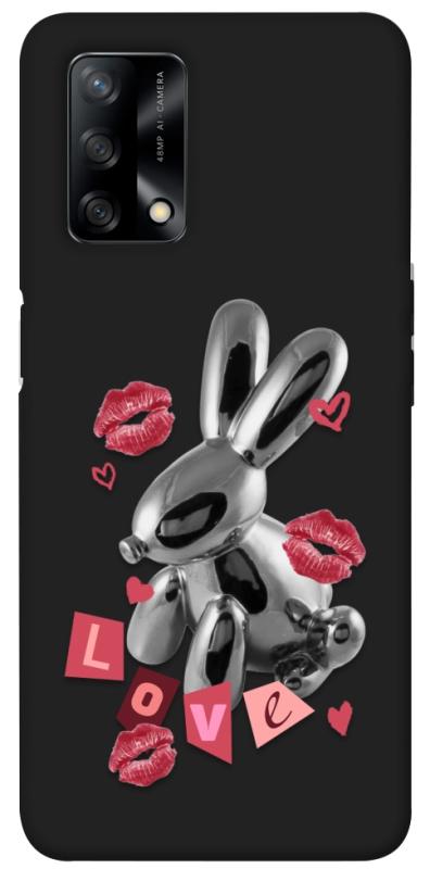 Чохол itsPrint Metal bunny для Oppo A74 4G, кохання, купити оптом з доставкою