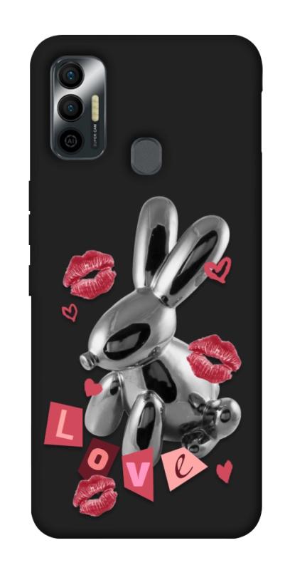 Чехол itsPrint Metal bunny для TECNO Spark 7, любовь, купить оптом с доставкой