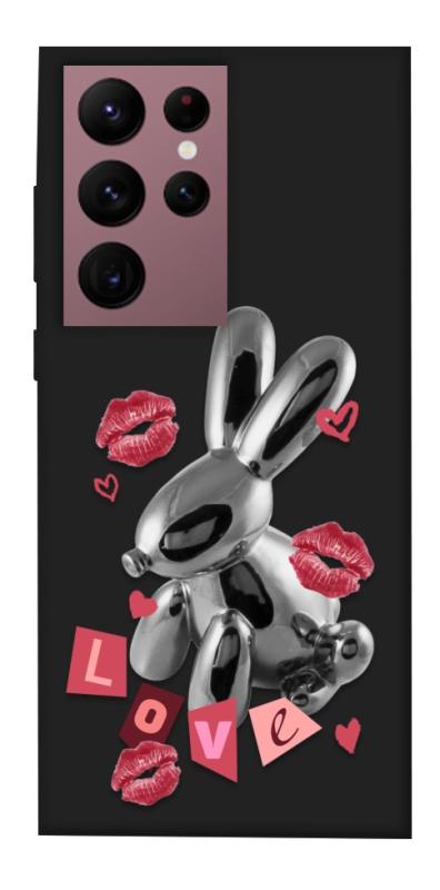 Чехол itsPrint Metal bunny для Samsung Galaxy S22 Ultra, любовь, купить оптом с доставкой
