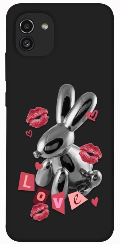 Чохол itsPrint Metal bunny для Samsung Galaxy A03, кохання, купити оптом з доставкою