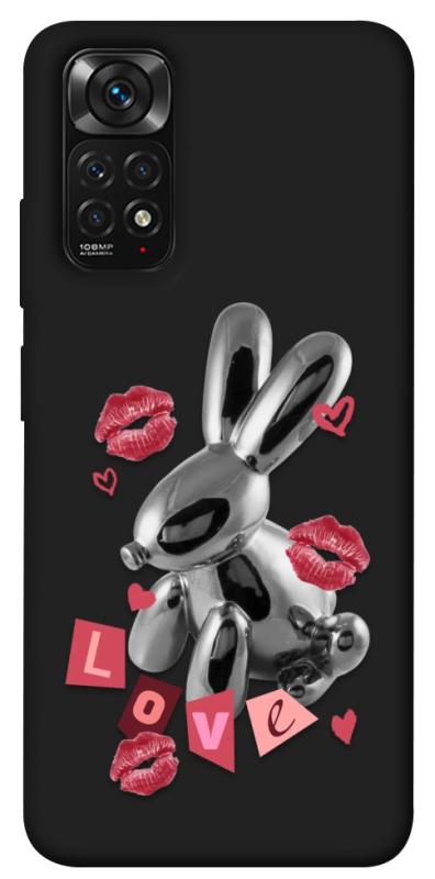 Чехол itsPrint Metal bunny для Xiaomi Redmi Note 11 (Global) / Note 11S, любовь, купить оптом с доставкой