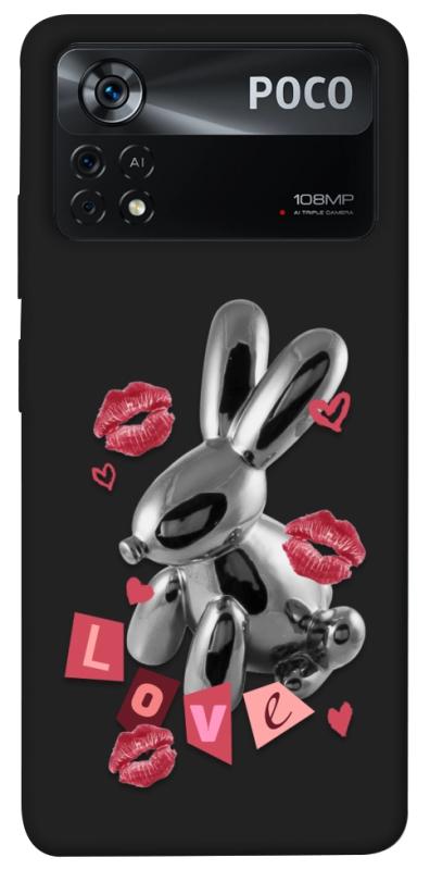 Чехол itsPrint Metal bunny для Xiaomi Poco X4 Pro 5G, любовь, купить оптом с доставкой