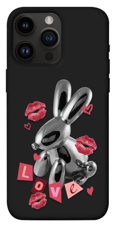 Чехол itsPrint Metal bunny для Apple iPhone 14 Pro Max (6.7"), любовь, купить оптом с доставкой