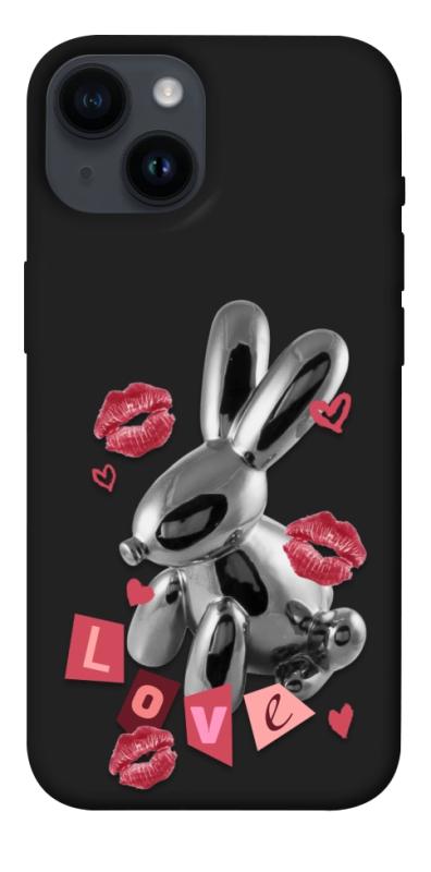 Чехол itsPrint Metal bunny для Apple iPhone 14 (6.1"), любовь, купить оптом с доставкой