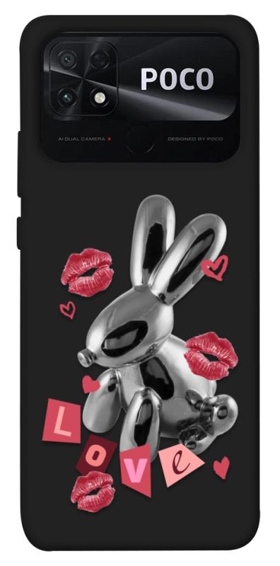 Чехол itsPrint Metal bunny для Xiaomi Poco C40, любовь, купить оптом с доставкой