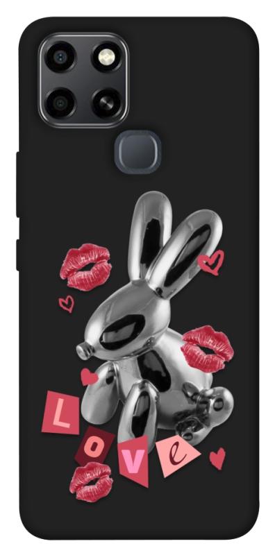 Чехол itsPrint Metal bunny для Infinix Smart 6, любовь, купить оптом с доставкой