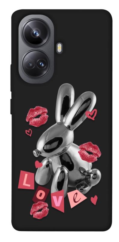 Чехол itsPrint Metal bunny для Realme 10 Pro+, любовь, купить оптом с доставкой