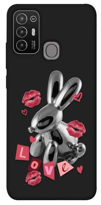 Чехол itsPrint Metal bunny для ZTE Blade A52, любовь, купить оптом с доставкой