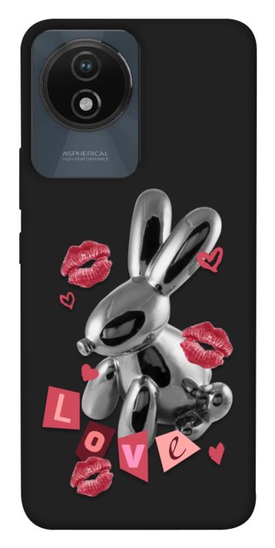 Чехол itsPrint Metal bunny для Vivo Y02, любовь, купить оптом с доставкой