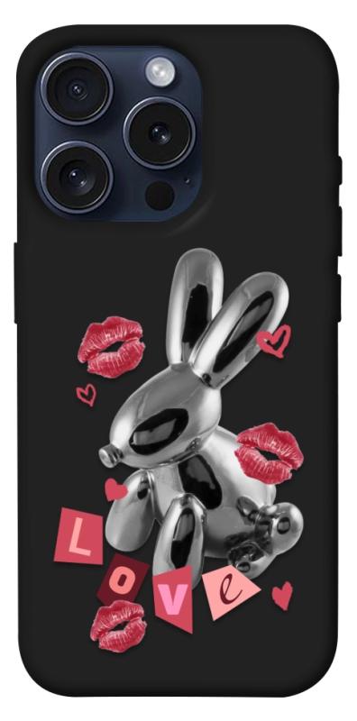 Чехол itsPrint Metal bunny для Apple iPhone 15 Pro (6.1"), любовь, купить оптом с доставкой