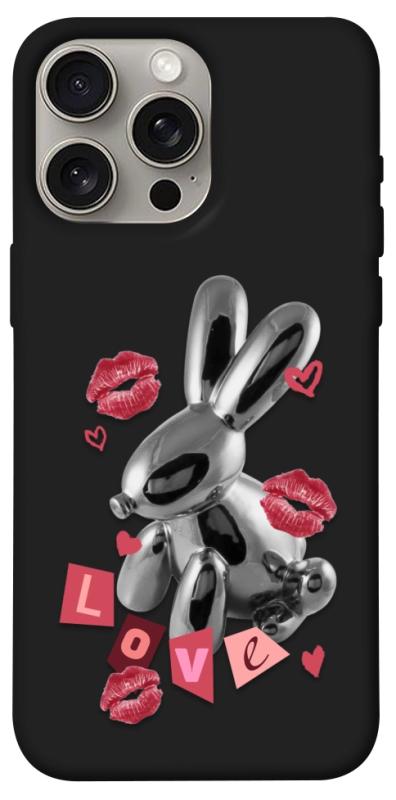 Чехол itsPrint Metal bunny для Apple iPhone 15 Pro Max (6.7"), любовь, купить оптом с доставкой